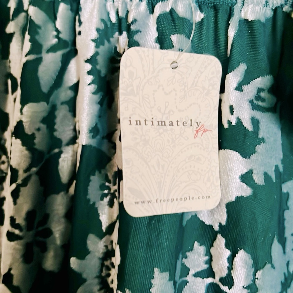 Free People / New~Sundress / Icy Green & White - Picture 6 of 12